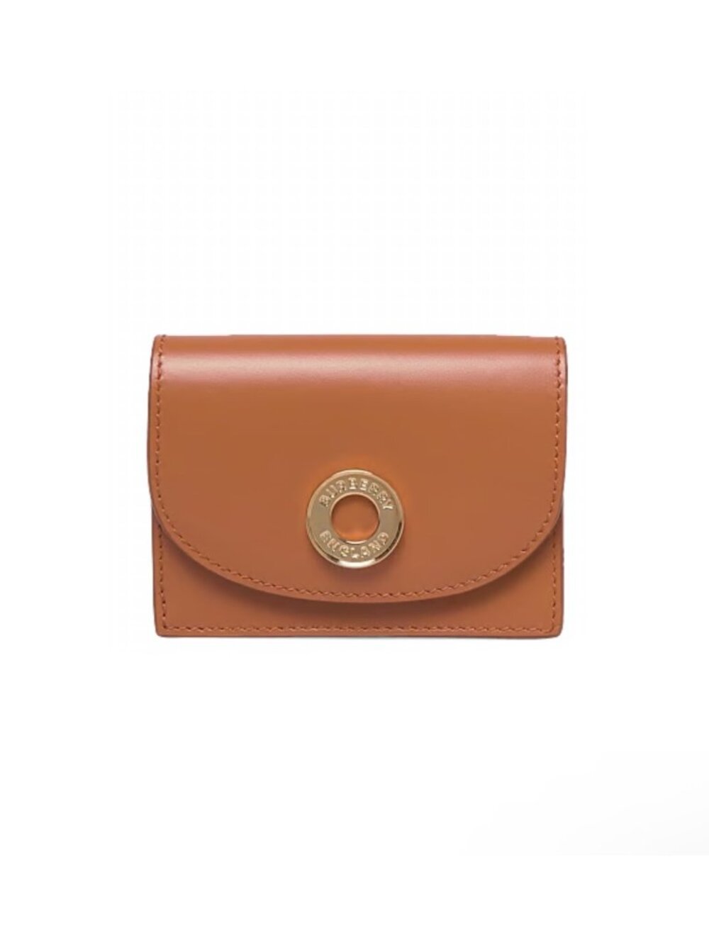 Burberry Amber Coin Purse Calfskin Wallet Deep Russet 8104696